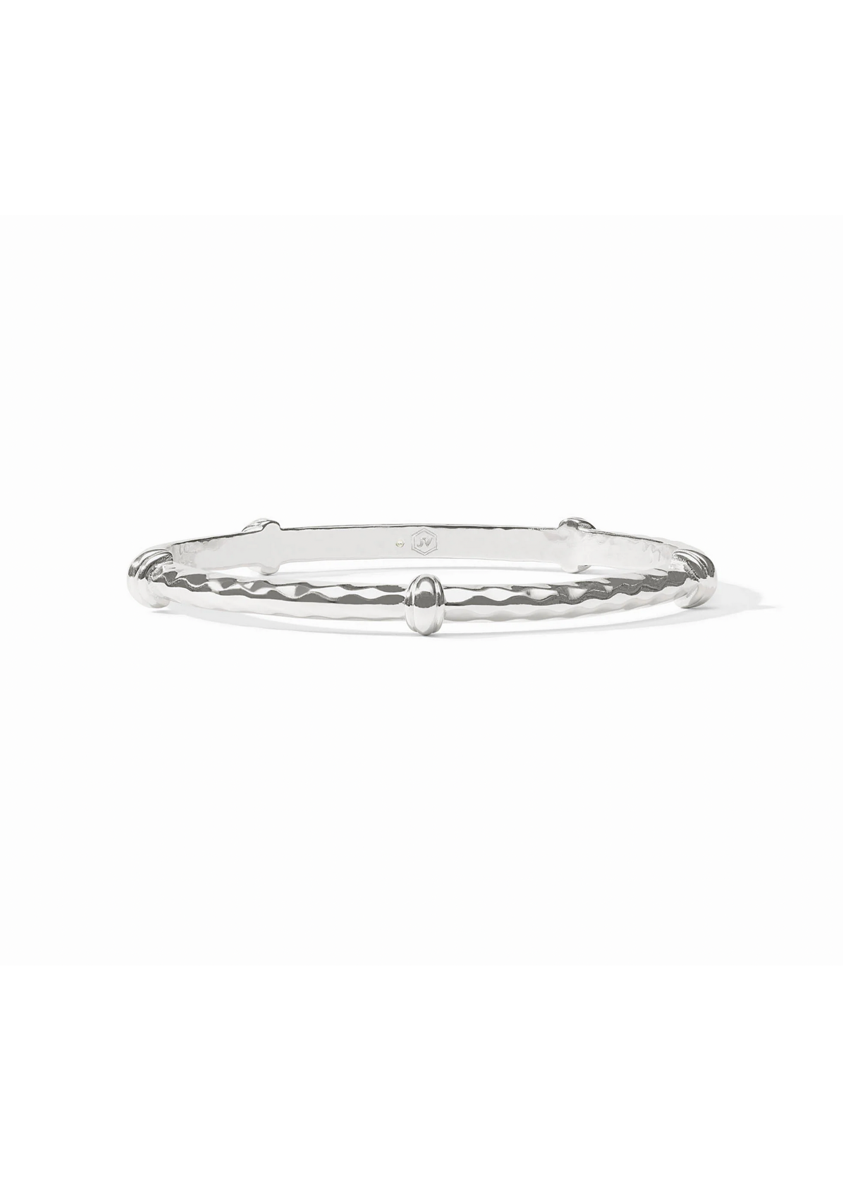 Julie Vos Savannah Bangle - Silver Medium