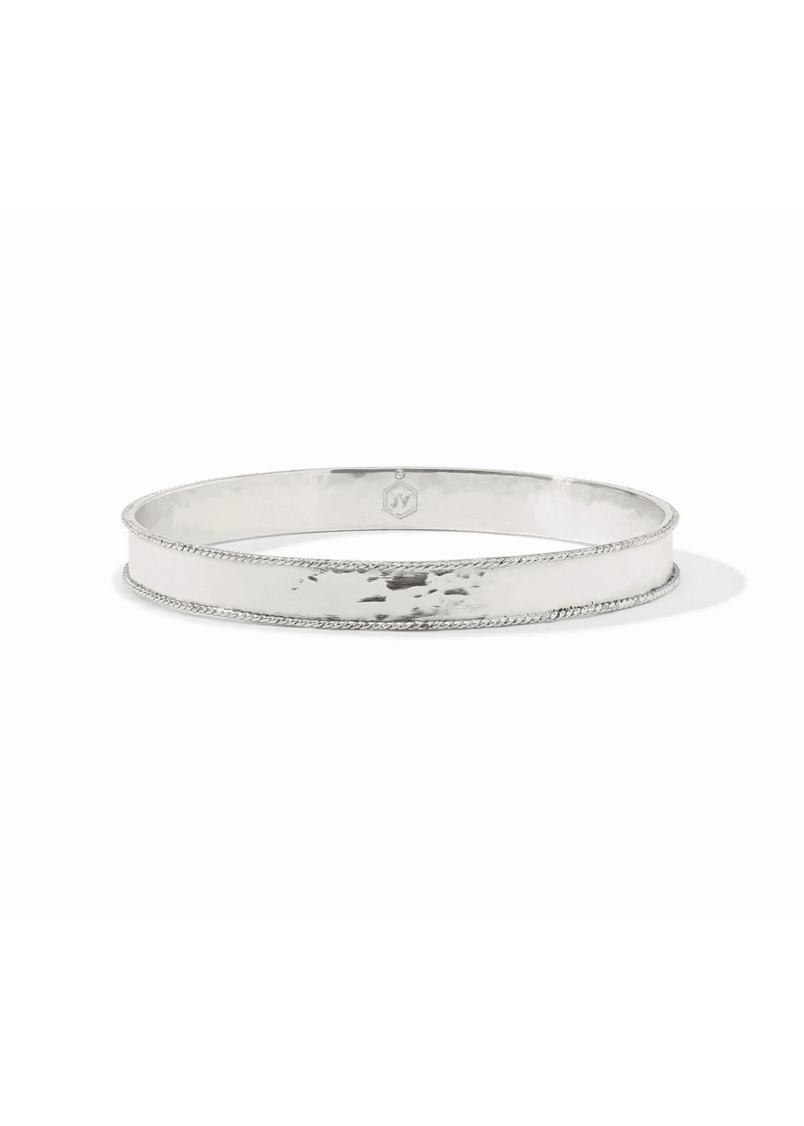 Julie Vos Savoy Bangle - Silver Large
