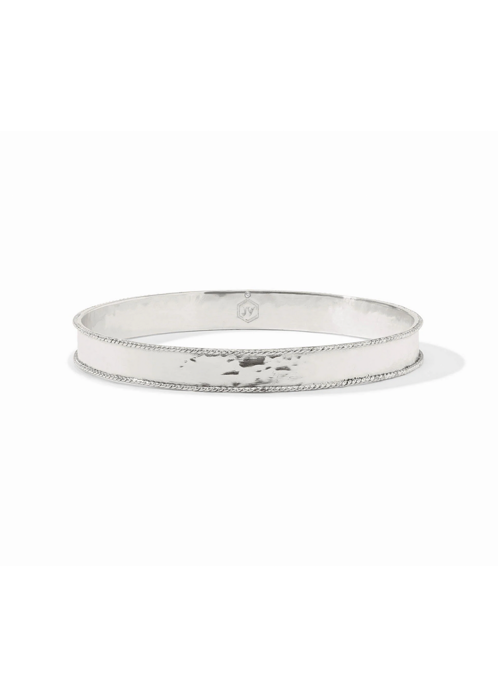 Julie Vos Savoy Bangle - Silver Medium