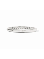 Julie Vos Havana Bangle - Silver Large