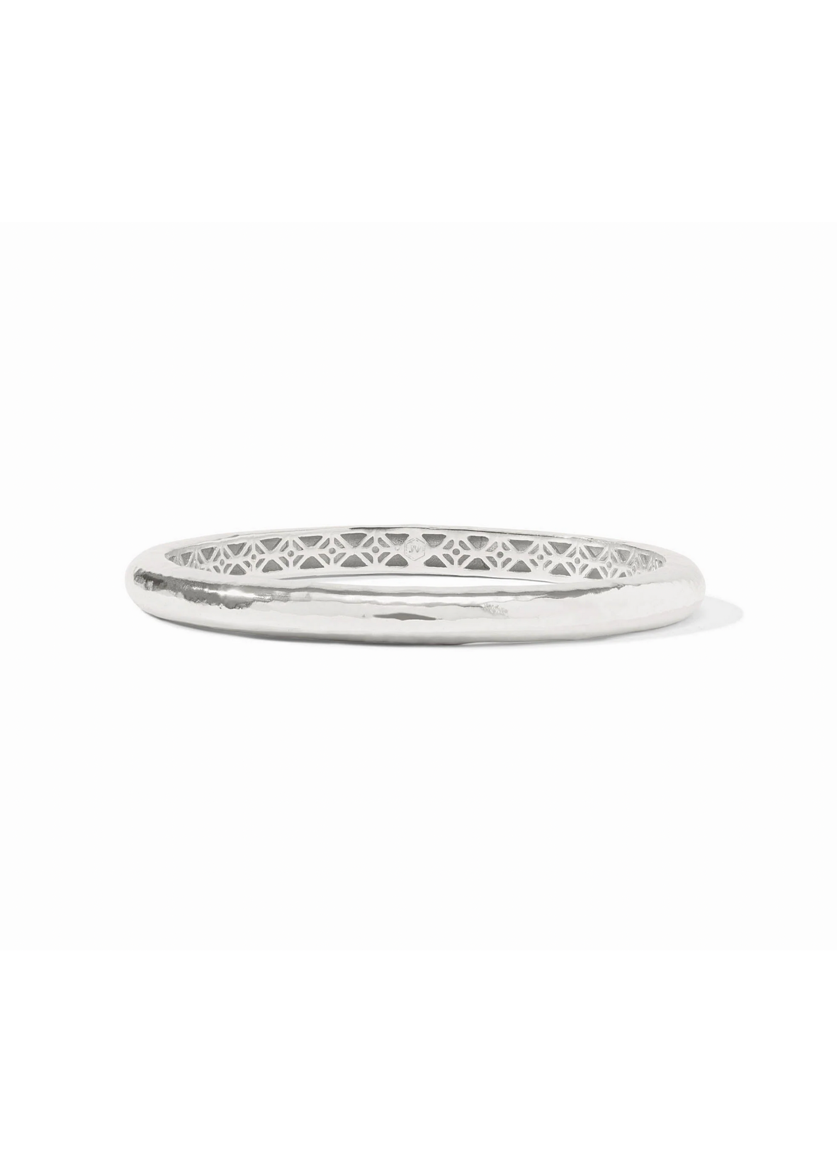Julie Vos Havana Bangle - Silver Large