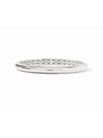 Julie Vos Havana Bangle - Silver Medium