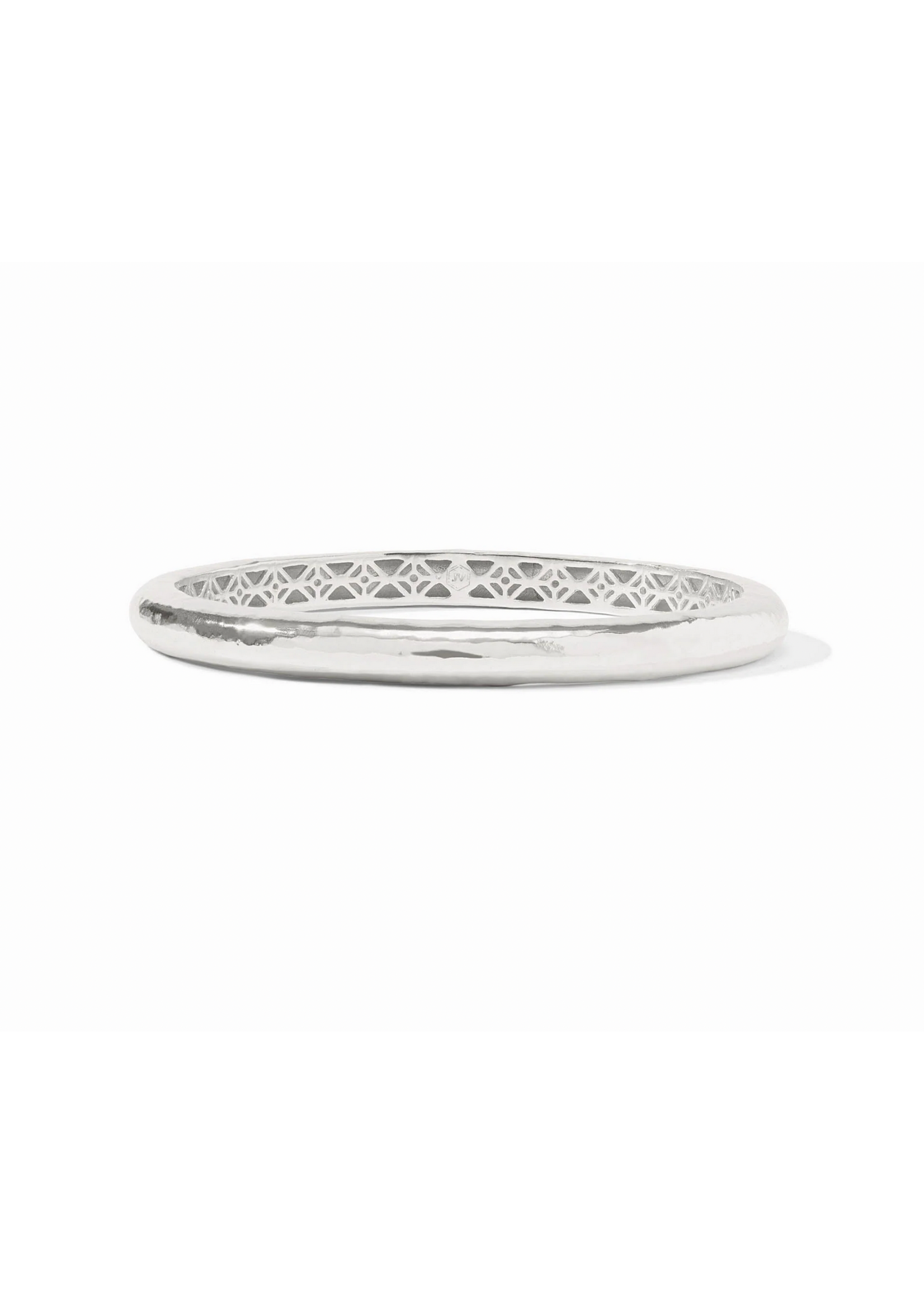 Julie Vos Havana Bangle - Silver Medium