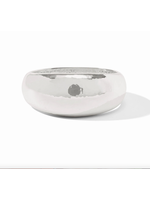 Julie Vos Catalina Statement Hinge Silver Bangle