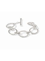 Julie Vos Catalina Light Link Bracelet Silver