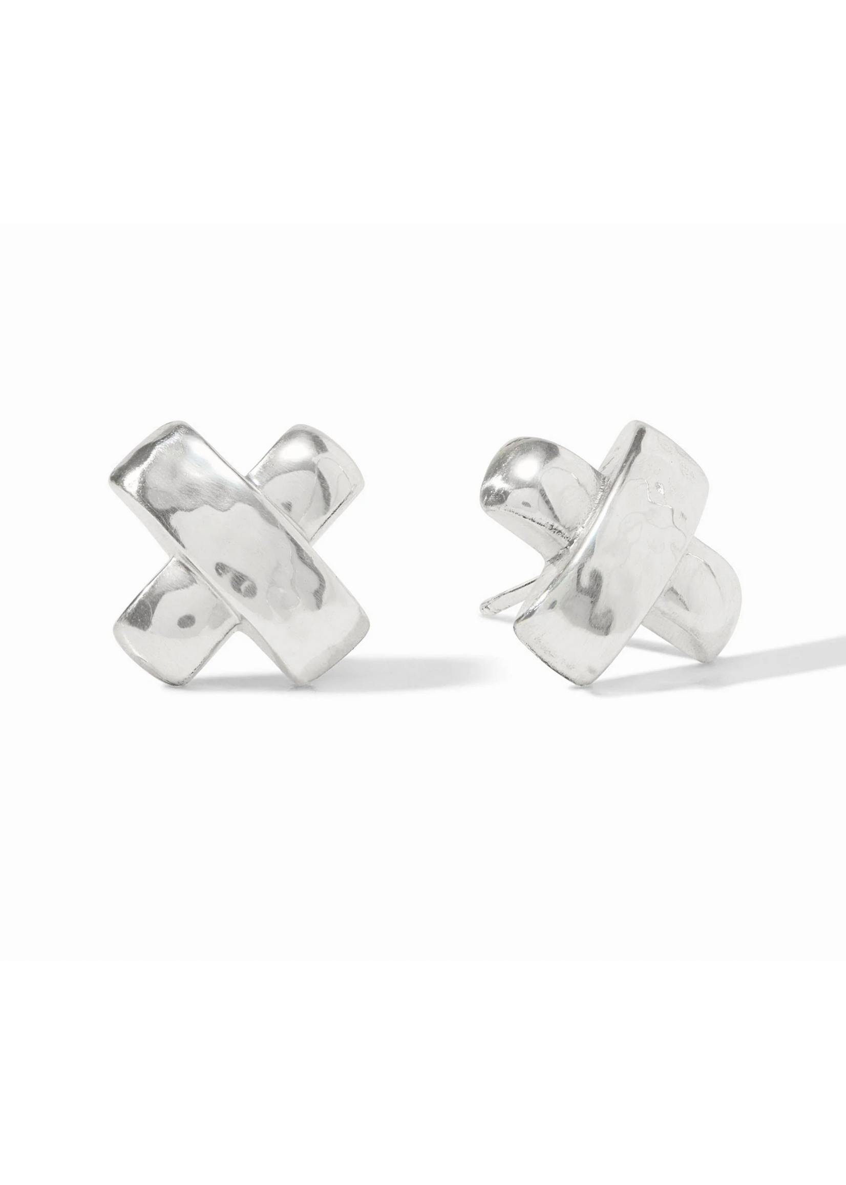 Julie Vos Catalina X Stud - Silver