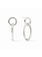 Julie Vos Catalina Link Earring - Silver