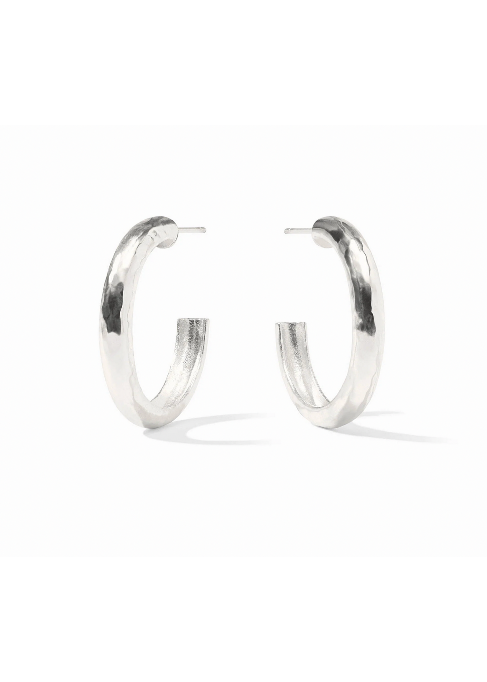 Julie Vos Havana Hoop - Silver Med