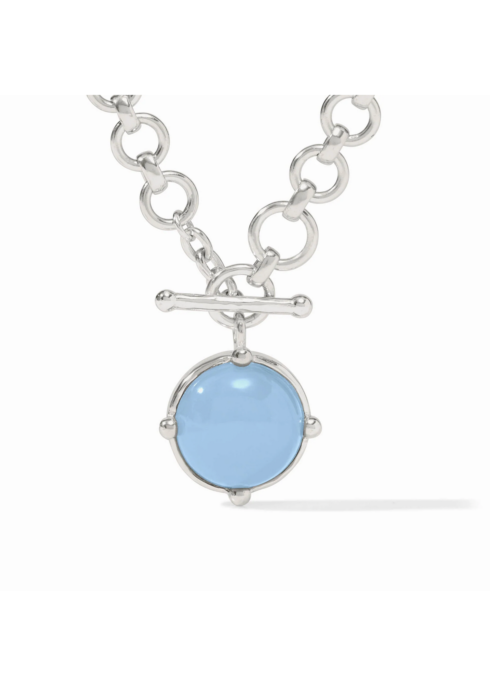 Honeybee Demi Necklace - Silver - Chal Blue - Jordan's of Dunn