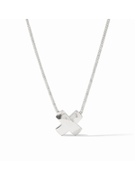 Julie Vos Catalina X Delicate Necklace Silver