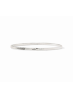 Julie Vos Crescent Bangle - Silver - Small