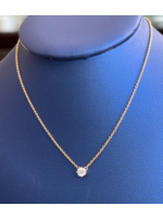 Jordans .25 carat Lab Grown Diamond Necklace GP