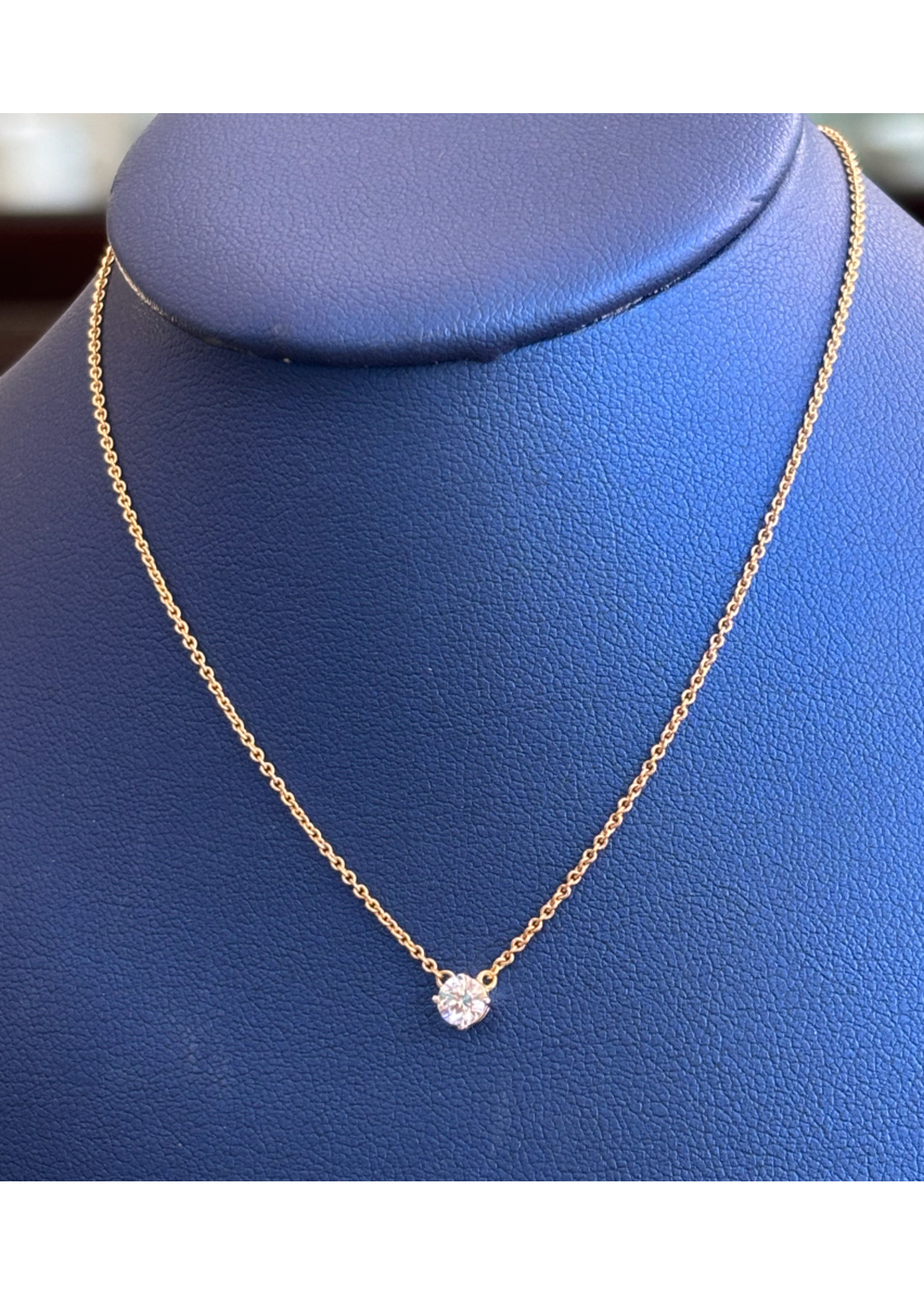 Jordans .25 carat Lab Grown Diamond Necklace GP