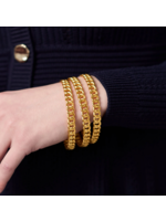 Julie Vos Dolce Bangle - Gold Large