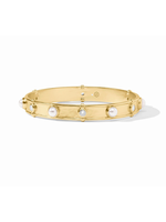 Julie Vos Tribeca Bangle Pearl - Medium