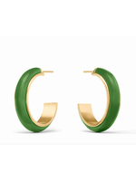 Julie Vos Carnaby Hoop - Green Medium