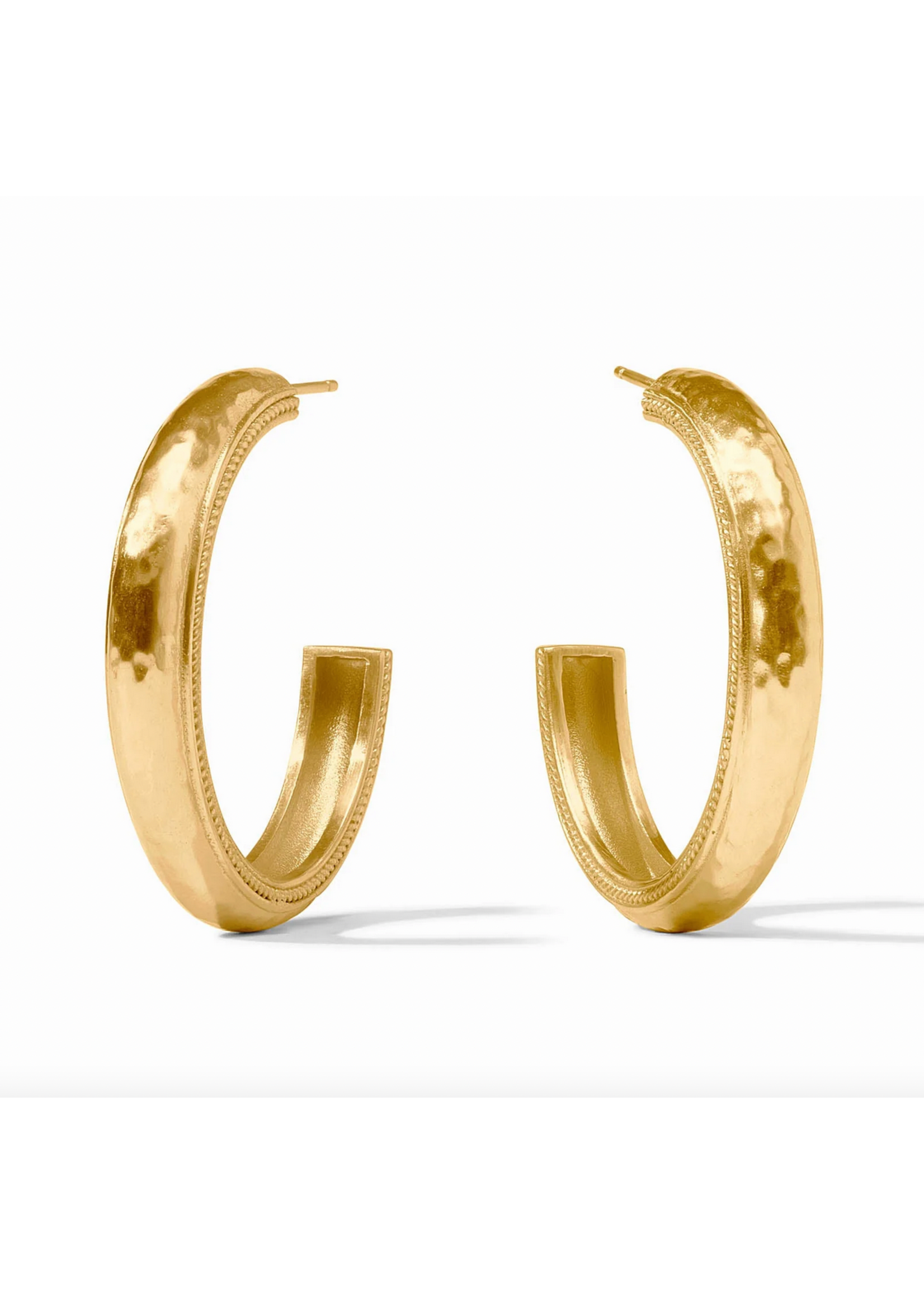 Julie Vos Cannes Hoop - Gold Large