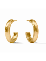 Julie Vos Cannes Hoop - Gold Medium