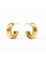 Julie Vos Cannes Hoop - Gold Small