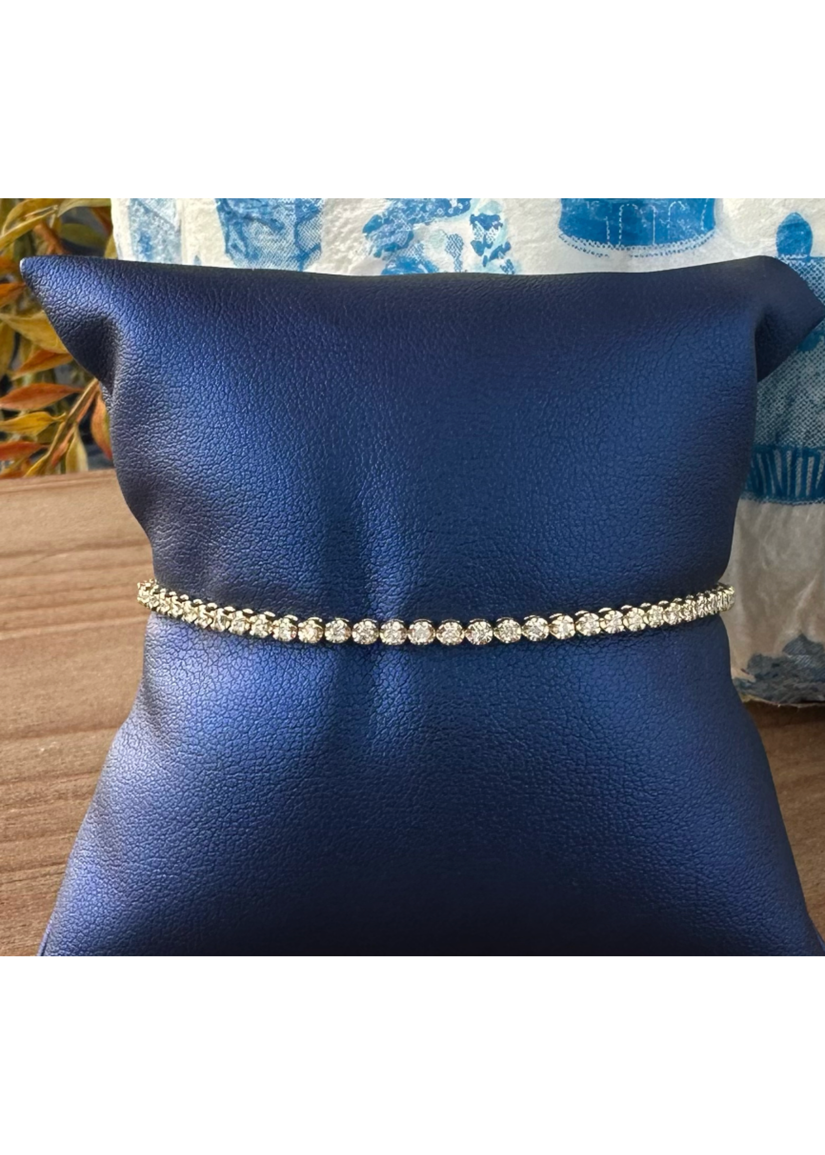 Jordans 1cttw Diamond Buttercup Tennis Bracelet 10k