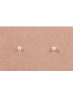 Jordans 3mm FWC Pearl 18k EZ Back Stud