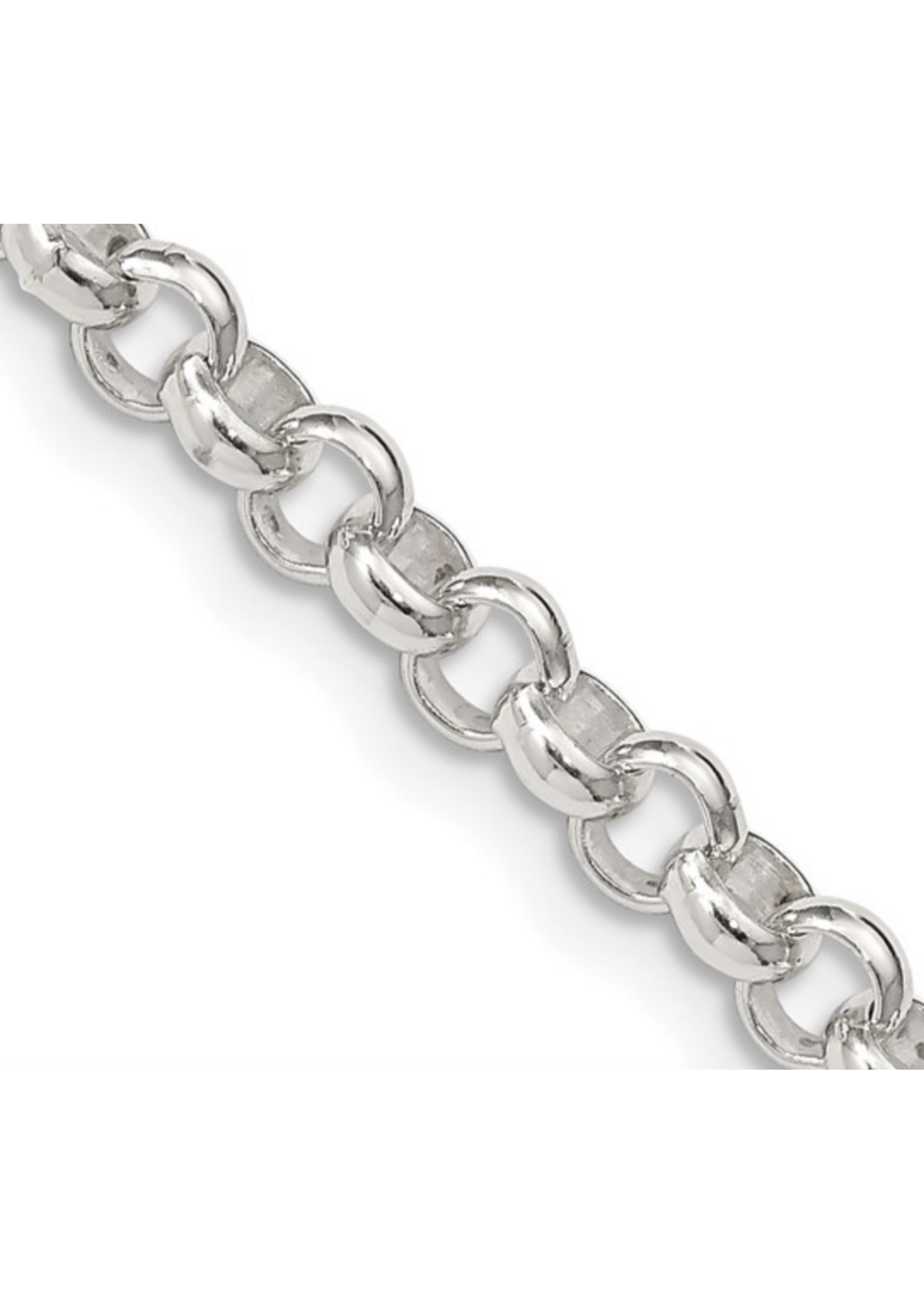 Jordans Sterling Silver Round Link Bracelet