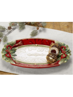 Fitz & Floyd Holiday Home Small Platter