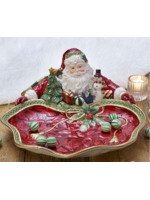 Fitz & Floyd Holiday Home Santa Server