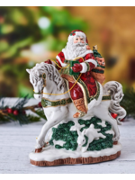 Fitz & Floyd Santa Musical Horse
