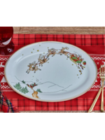 Fitz & Floyd St. Nicholas Platter 14in