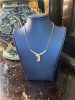 Jordans Harmony Swirl Diamond Pendant .65 cttw 14k