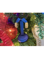 Jordans 14k Bold Beaded Hoops 26mm