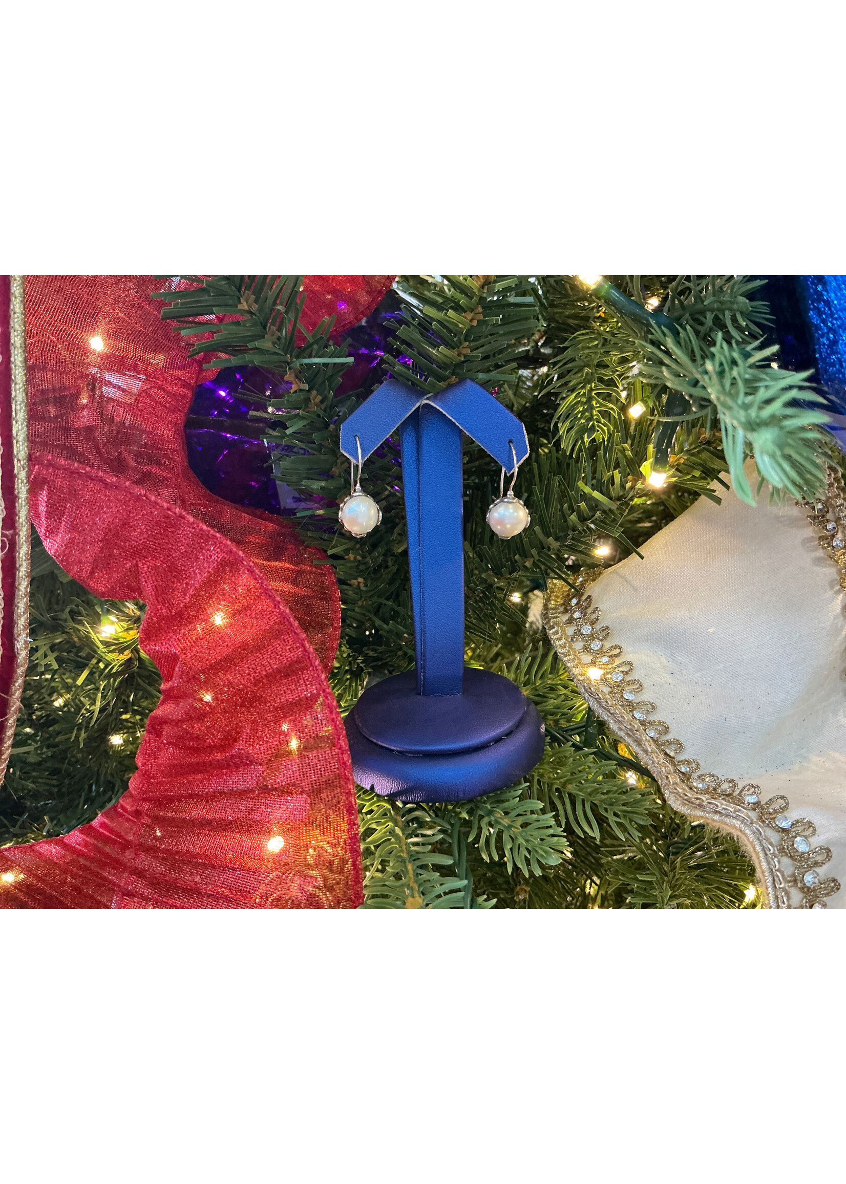 Jordans Sterling MOP Beaded Drop Earring