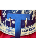 Jordans 1cttw Shared Prong Diamond Hoops 10k