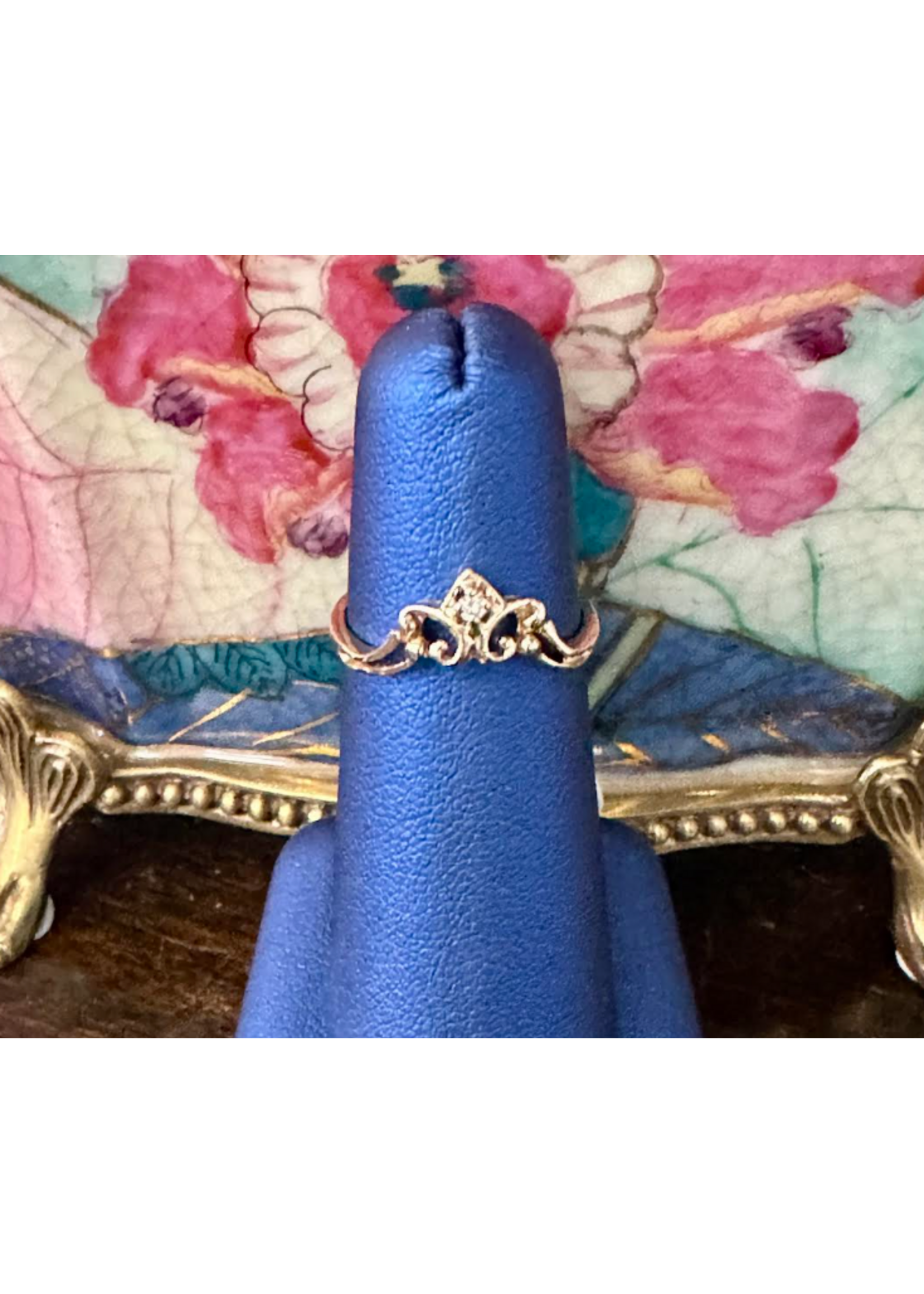 Jordans 14k Crown Me Darling Single Diamond Ring