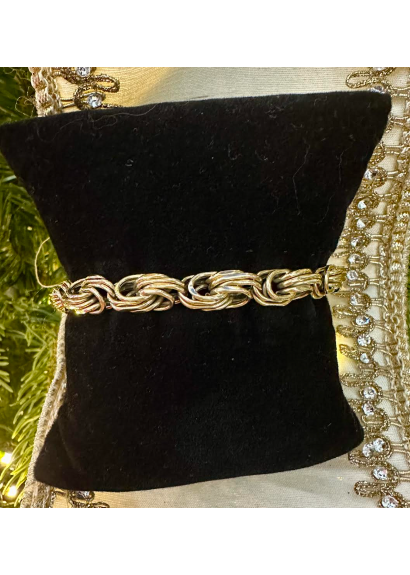 Jordans 10k 6.5mm Byzantine Bracelet 7in