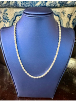 Jordans Solid Sterling 3.5mm Rope Chain 20"
