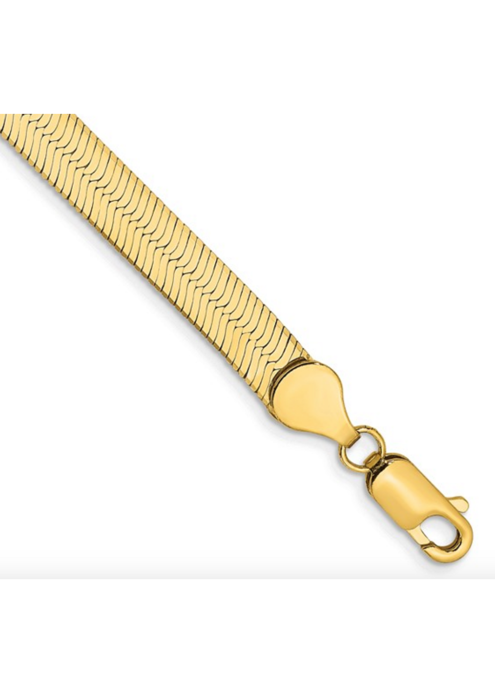 Jordans 14k 5.8mm Herringbone Bracelet 7in