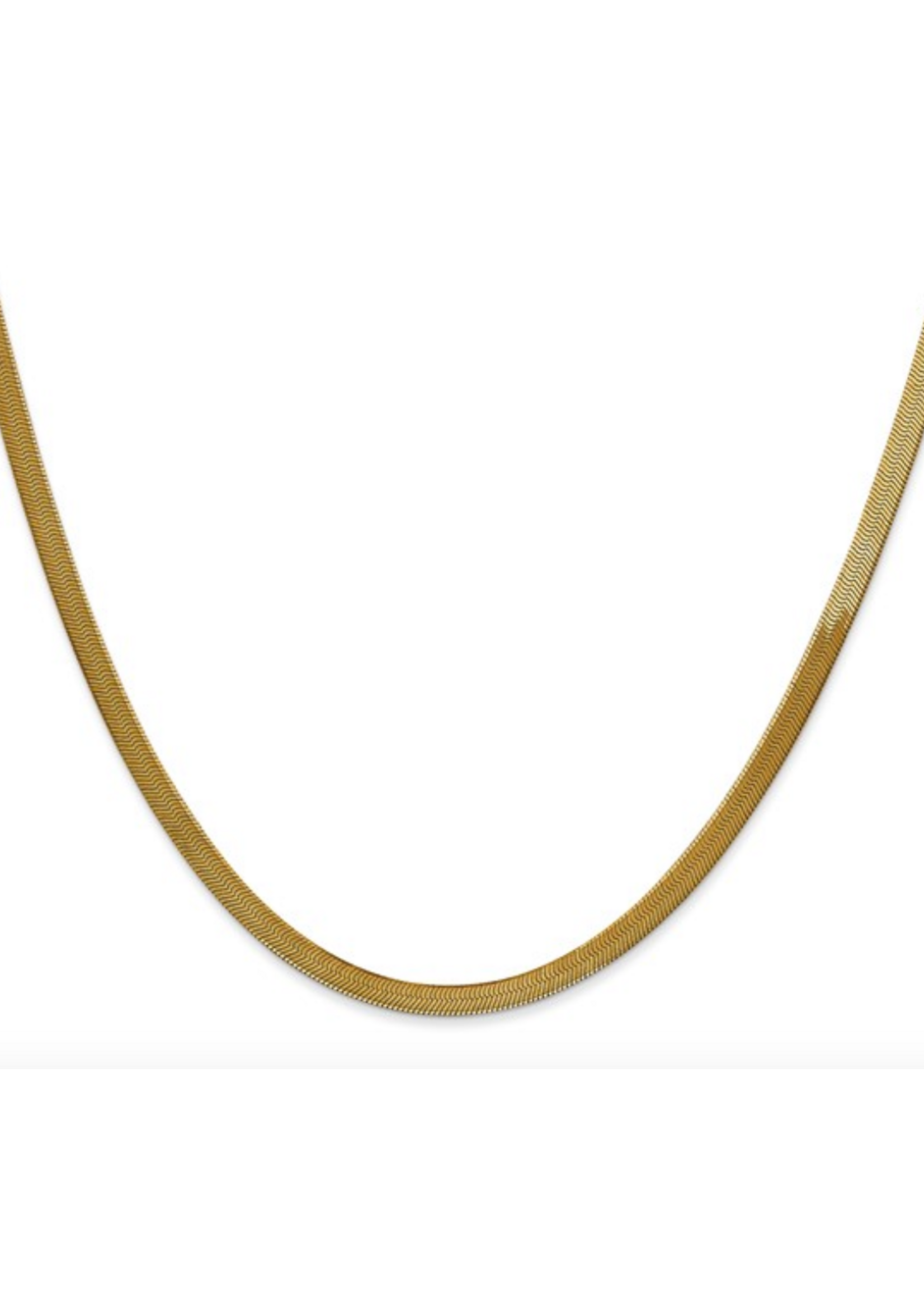 Jordans 2.5mm 24in Herringbone 14k