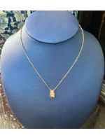 Jordans 14k 3 Stone Diamond Pendant 16in Box Chain