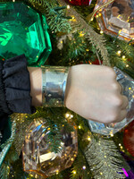 Jordans 30mm Sterling Wave Cuff