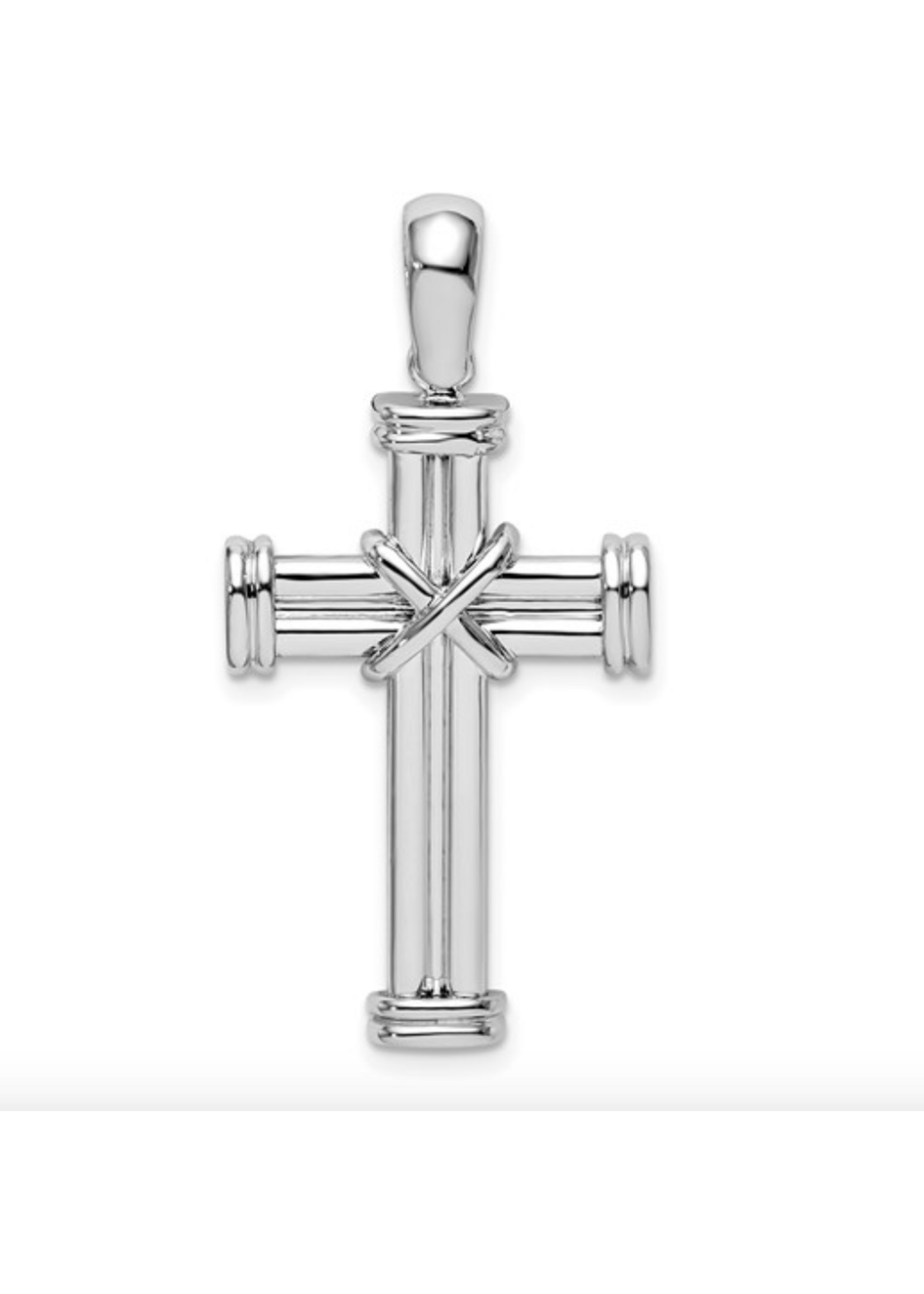 Jordans Sterling Silver X Center Cross