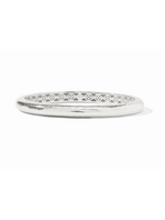 Julie Vos Havana Bangle - Silver Small