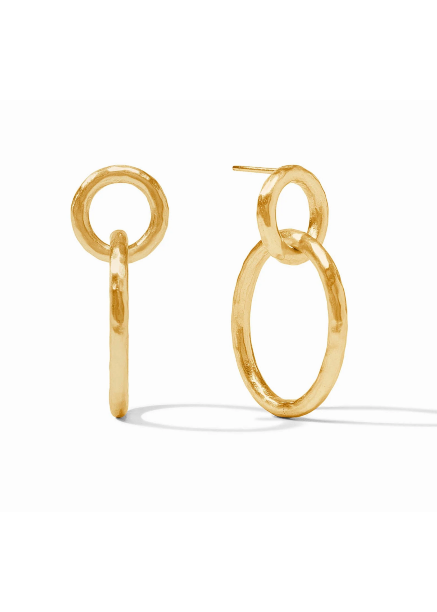 Julie Vos Catalina Link Earring Gold