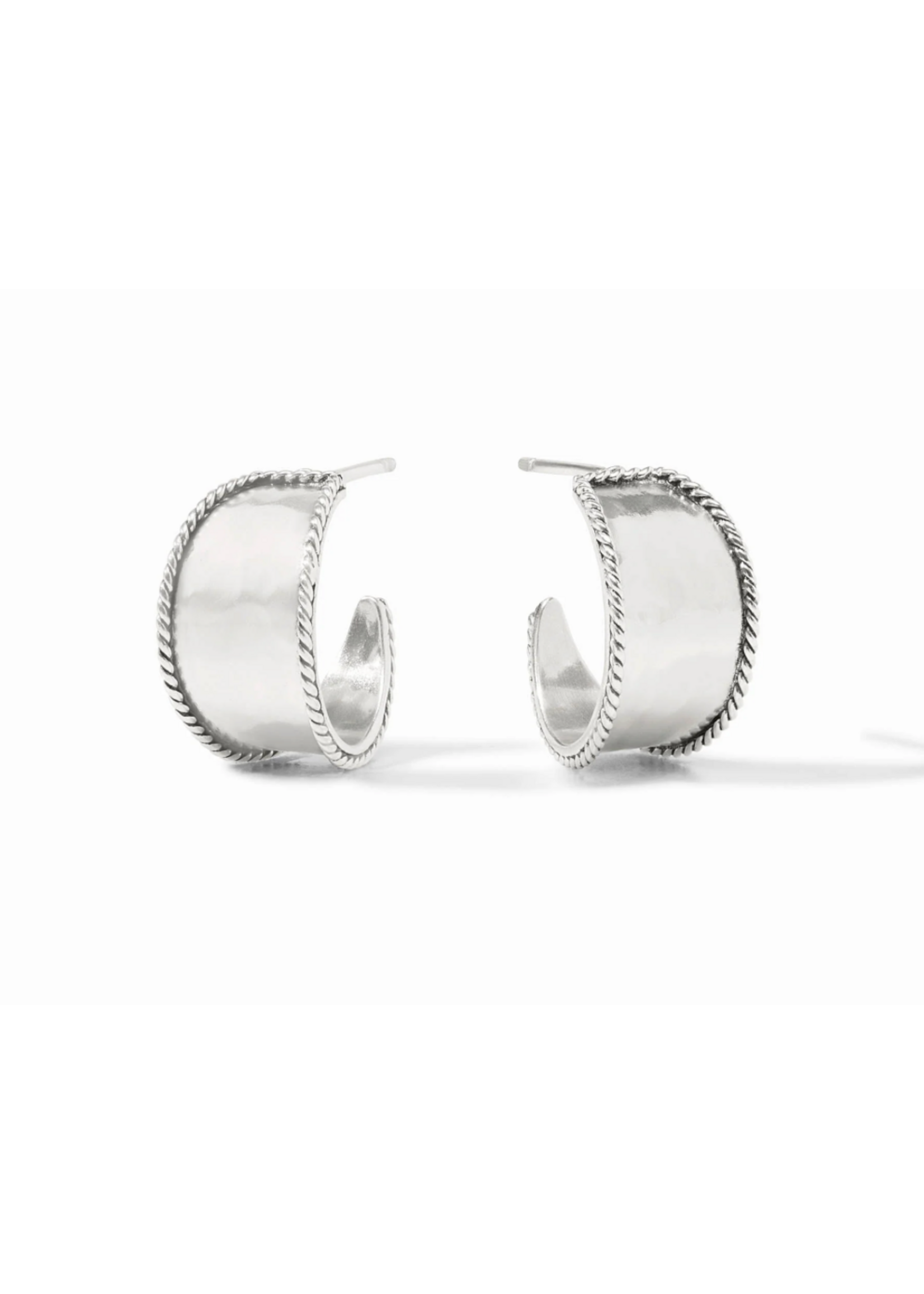 Julie Vos Savoy Hoop - Silver Ex Small