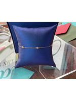 Jordans .15cttw Diamond by the Yard 14k Bracelet