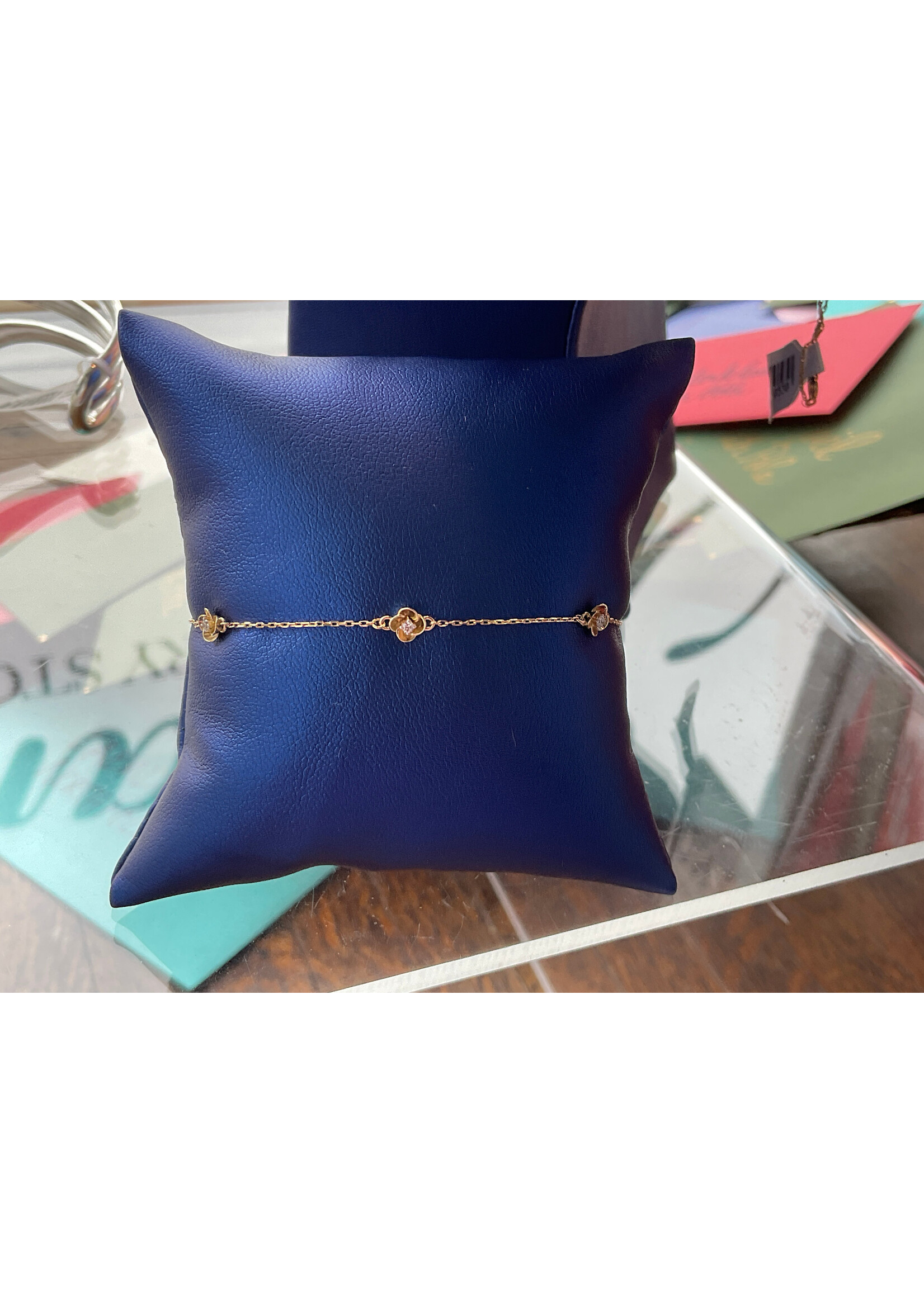 Jordans 5 Station Diamond Flora Bracelet 10k