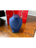 Jordans 18in 1.5mm Two Toned Station Necklace 14k