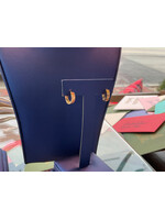 Jordans 3.5mm 13mm Hinged Collier Love Hoops 14k