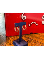 Jordans 6mm Roped Edge 14mm Hoop 14k